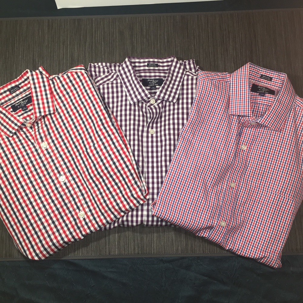 3/$23 NWOT J.Crew Button Down Shirts - M-15-15 1/2